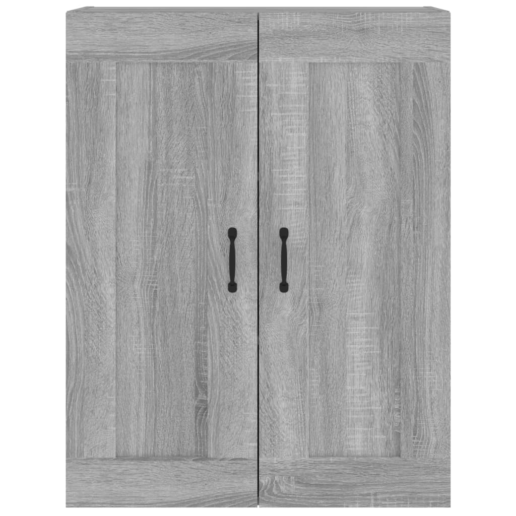 Hanging Wall Cabinet Grey Sonoma 69.5x32.5x90 cm