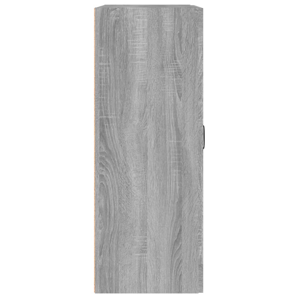 Hanging Wall Cabinet Grey Sonoma 69.5x32.5x90 cm