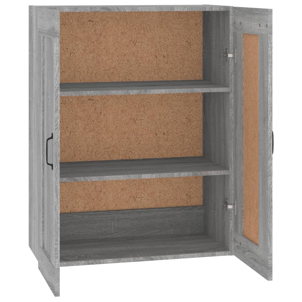 Hanging Wall Cabinet Grey Sonoma 69.5x32.5x90 cm