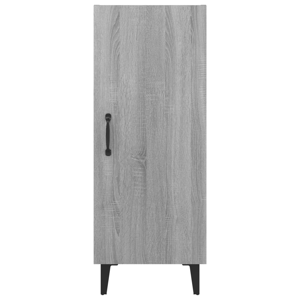 Sideboard Grey Sonoma 34.5x34x90 cm Engineered Wood