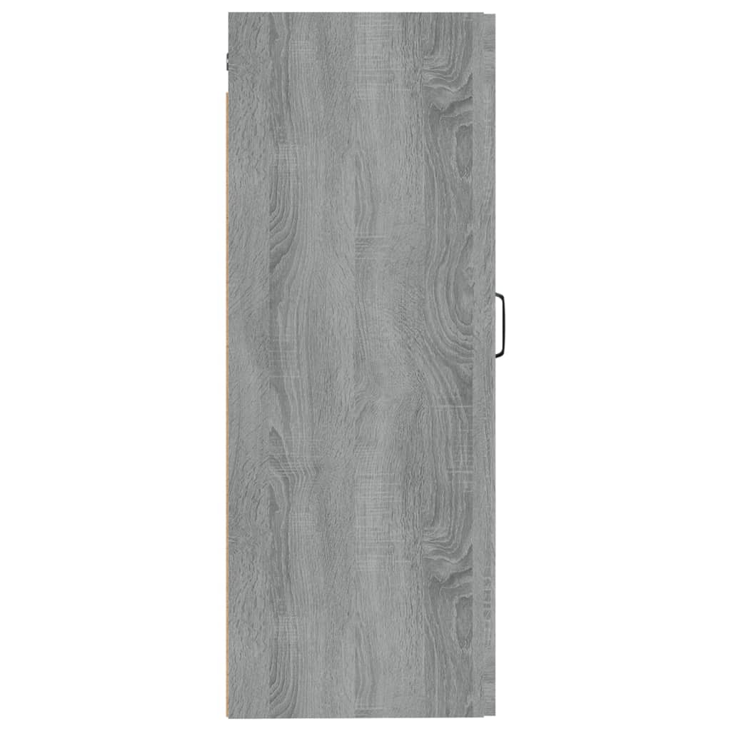 Hanging Cabinet Grey Sonoma 35x34x90 cm Engineered Wood