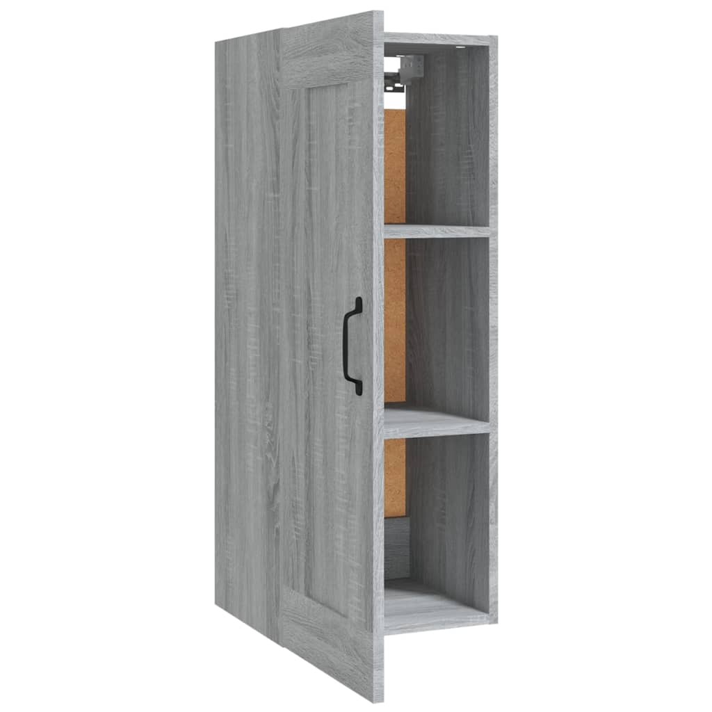 Hanging Cabinet Grey Sonoma 35x34x90 cm Engineered Wood