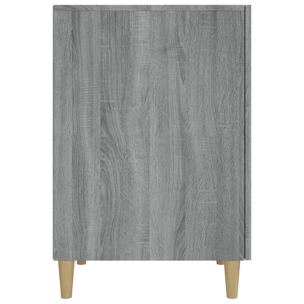 Desk Grey Sonoma 140x50x75 cm Engineered Wood