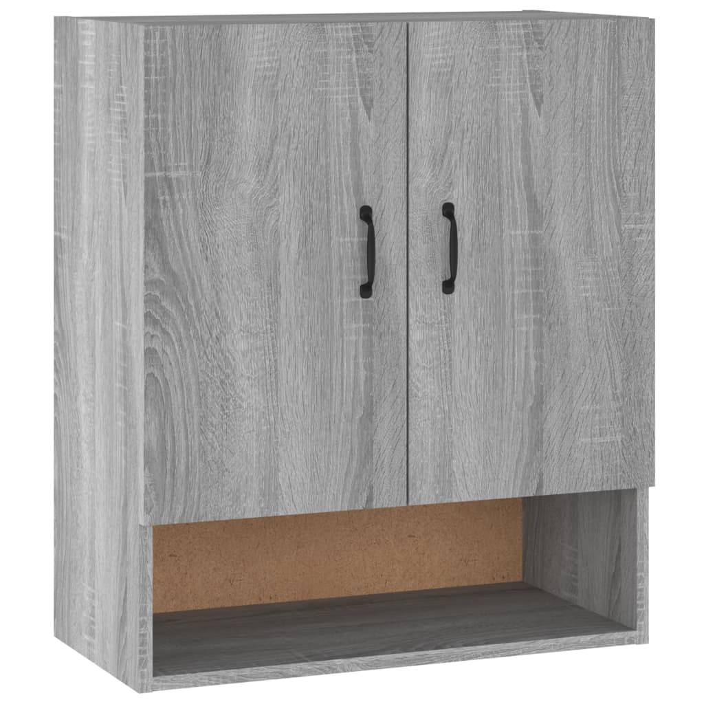 Wall Cabinet Grey Sonoma 60x31x70 cm Engineered Wood