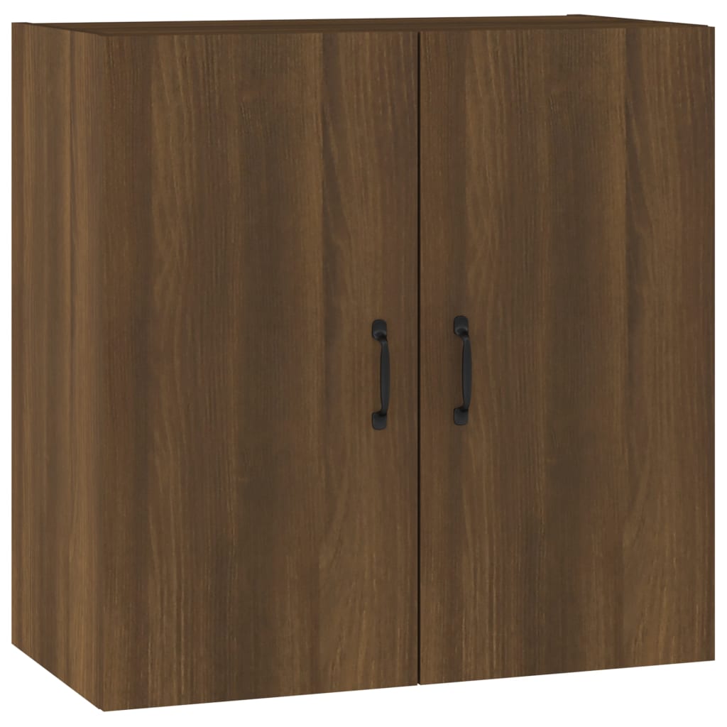 Wall Cabinet Brown Oak 60x31x60 cm Engineered Wood