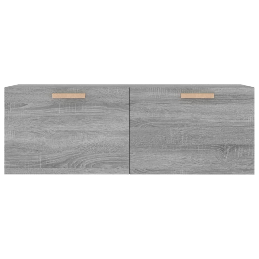 Wall Cabinet Grey Sonoma 100x36.5x35 cm Engineered Wood