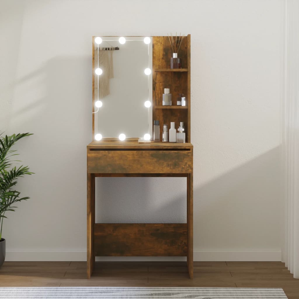 Dressing Table 60 X 40 X 140 Cm Engineered Wood