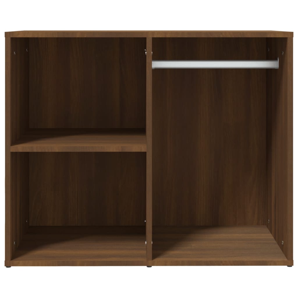 Dressing Cabinet Brown Oak 80x40x65 cm Engineered Wood