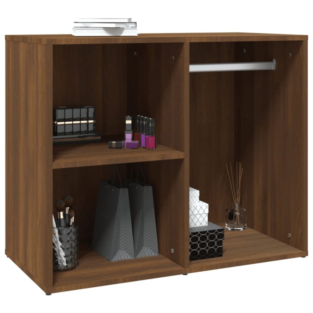 Dressing Cabinet Brown Oak 80x40x65 cm Engineered Wood