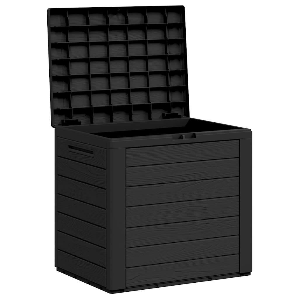 Garden Storage Box Anthracite 58.5x46x55 cm Polypropylene
