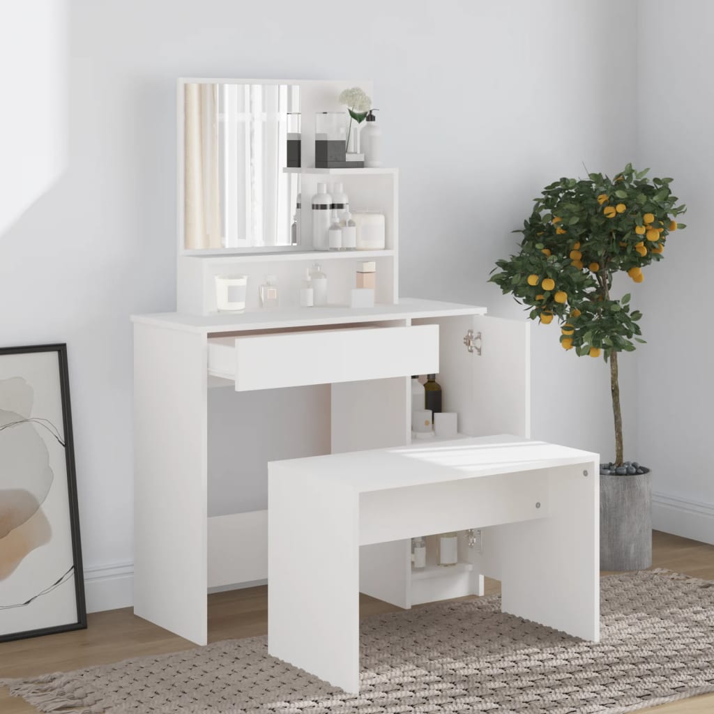 Dressing Table Set 86.5X35X136 Cm