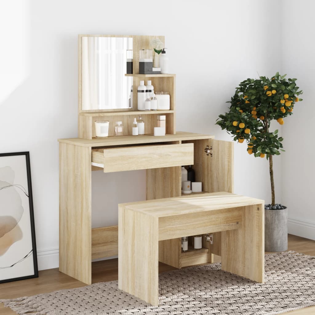Dressing Table Set 86.5X35X136 Cm
