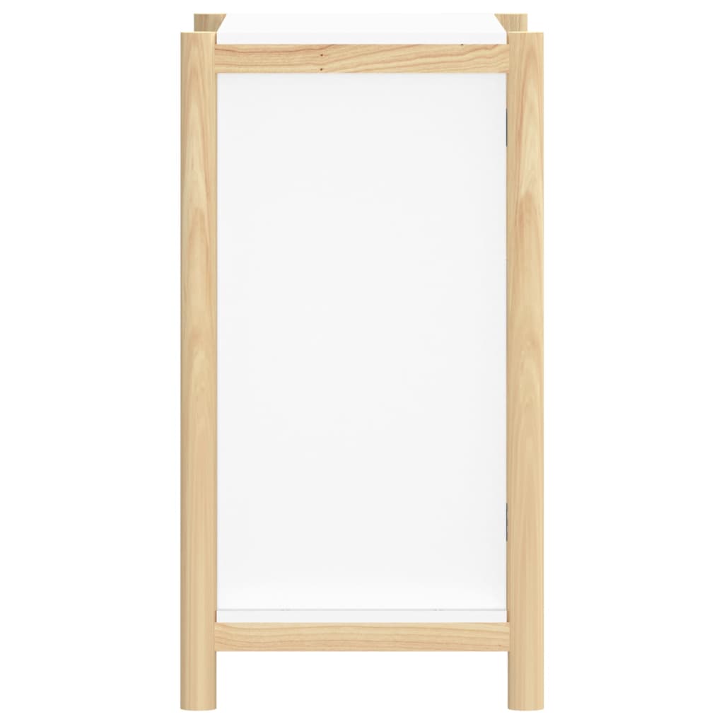 Sideboard White 62x38x70 cm Engineered Wood