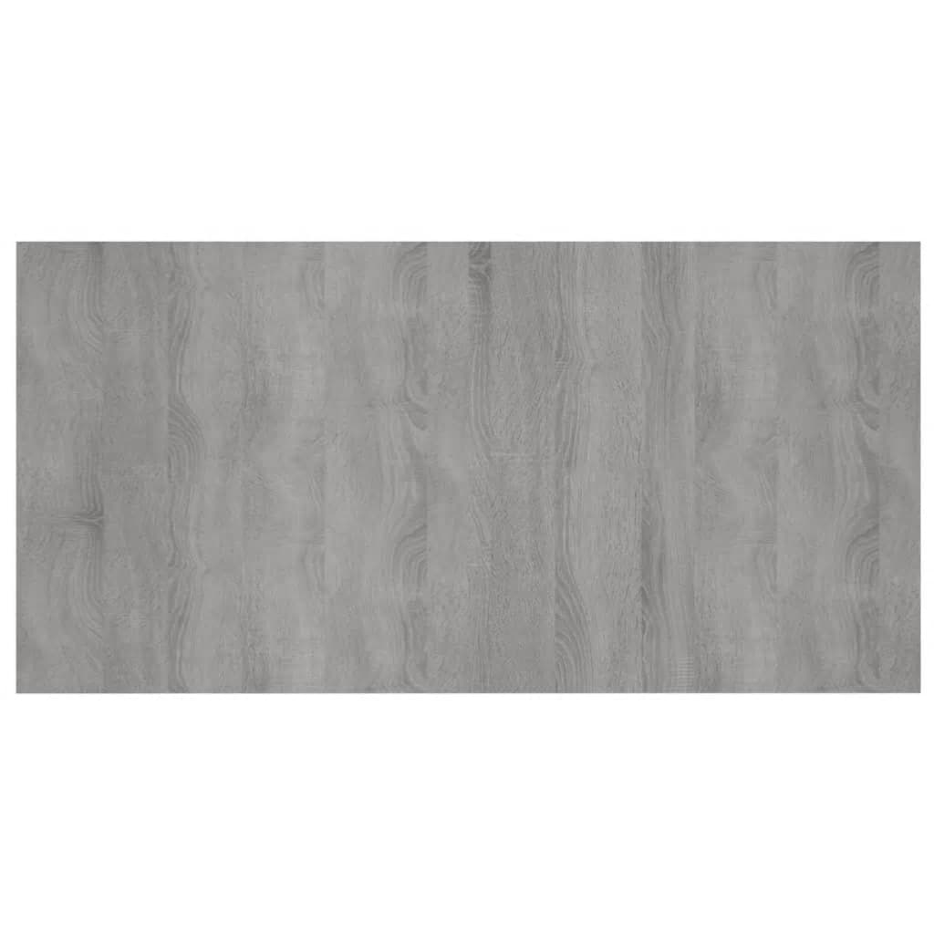 Bed Headboard with Cabinets Grey Sonoma Engineered Wood