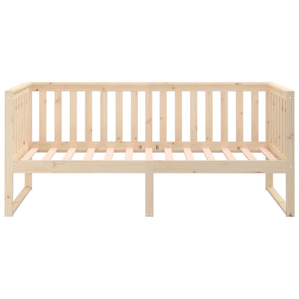 Day Bed without Mattress 90x190 cm Single Solid Wood Pine