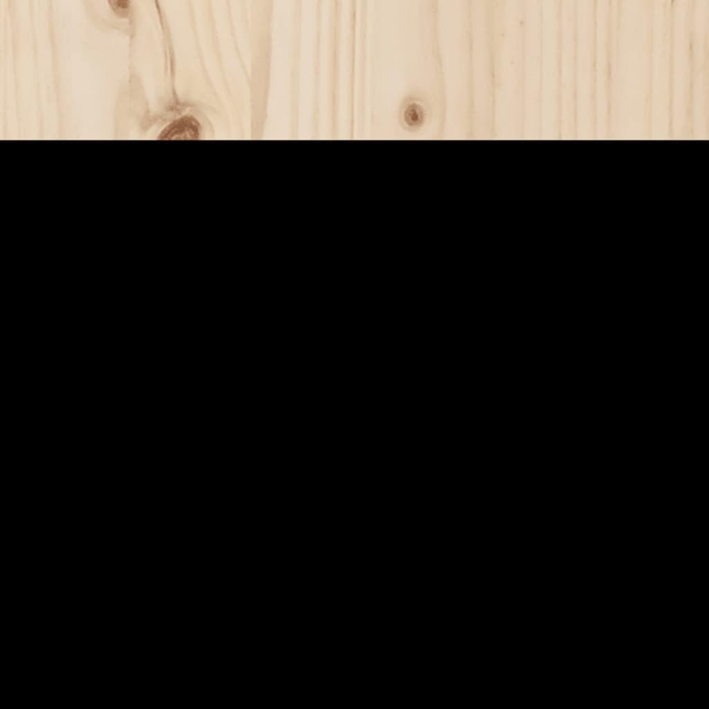 Bed Frame without Mattress 160x200 cm Solid Wood Pine