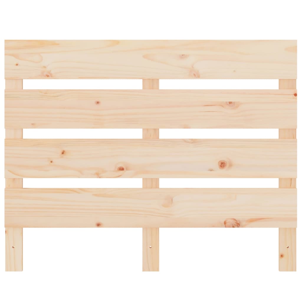 Bed Frame without Mattress 75x190 cm Small Single Solid Wood Pine