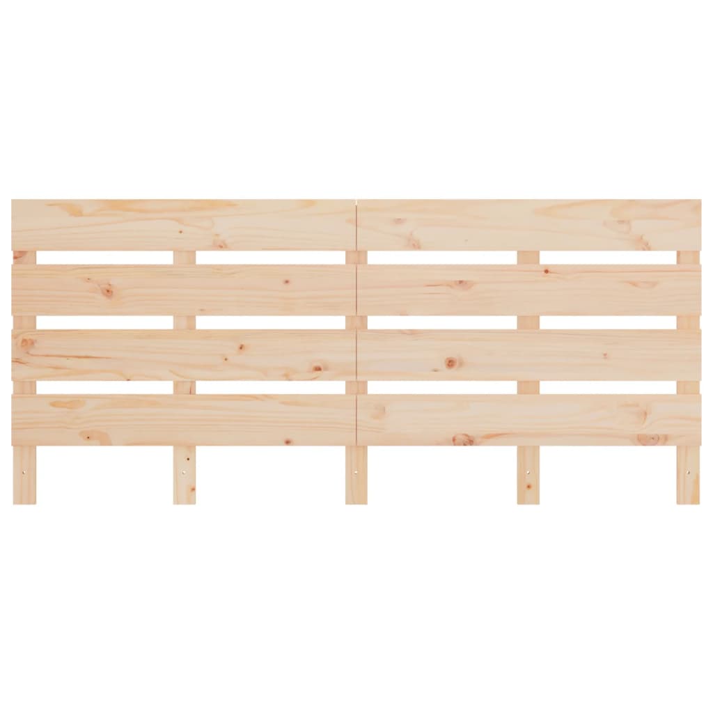 Bed Frame without Mattress 135x190 cm Double Solid Wood Pine