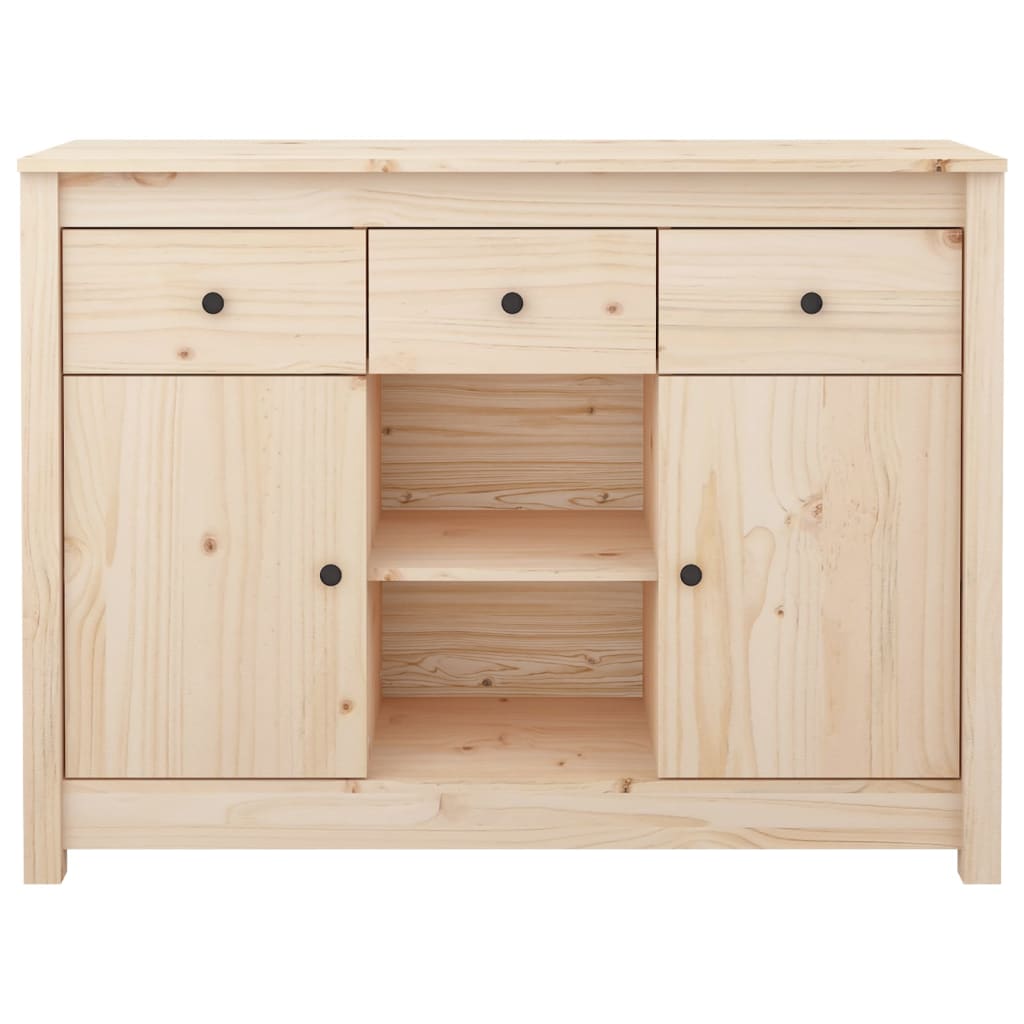 Sideboard 100x35x74,5 cm Solid Wood Pine