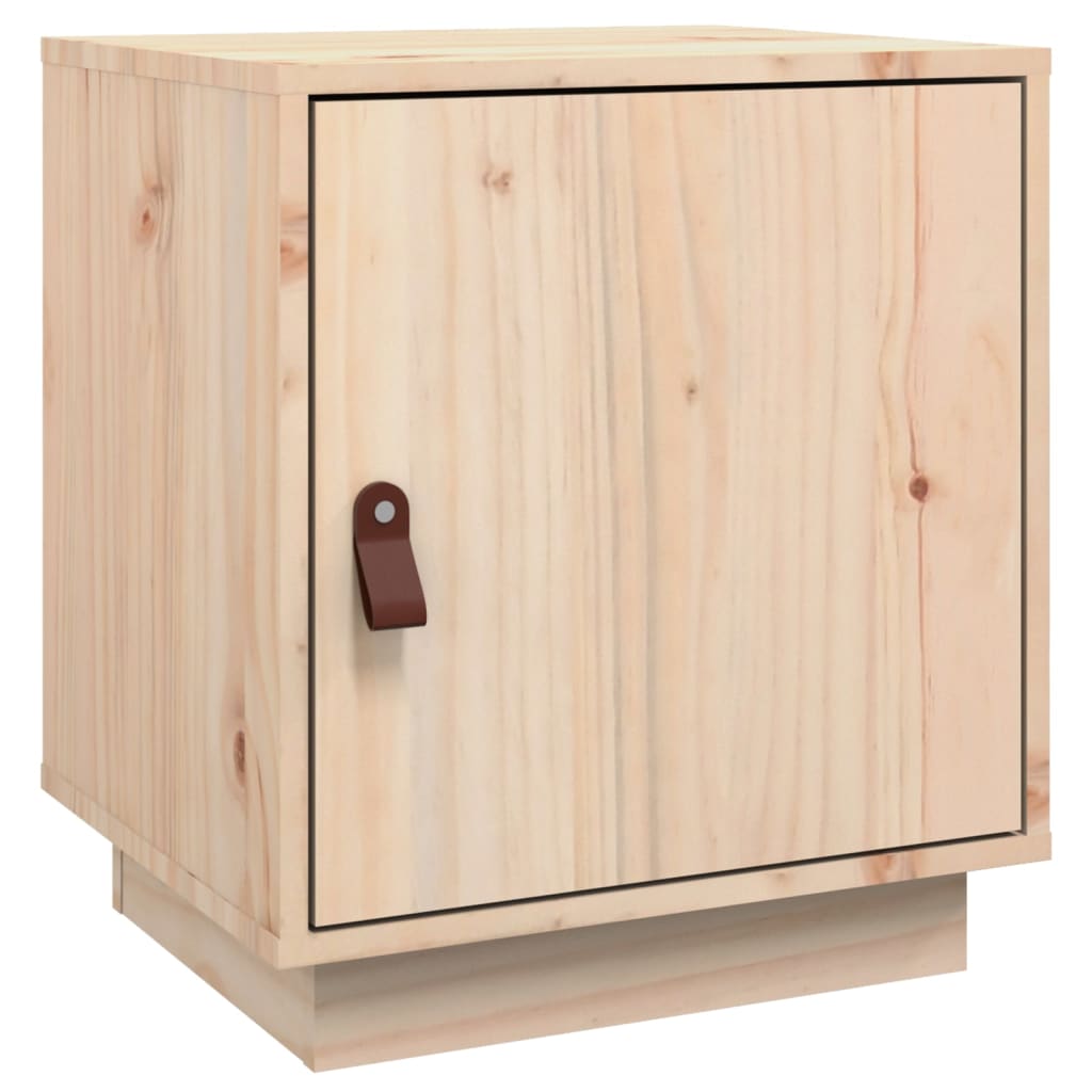 Bedside Cabinet 40x34x45 cm Solid Wood Pine