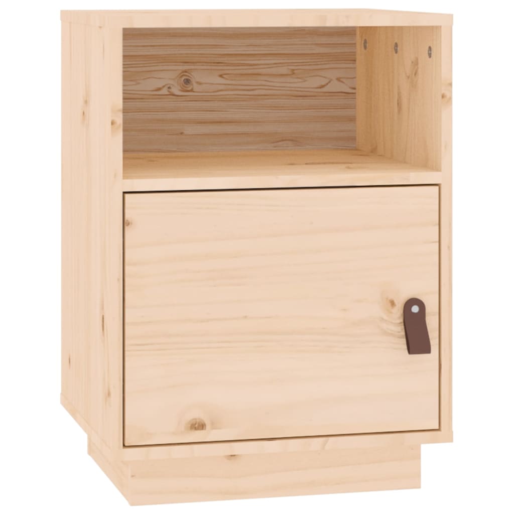 Bedside Cabinet 40x34x55 cm Solid Wood Pine
