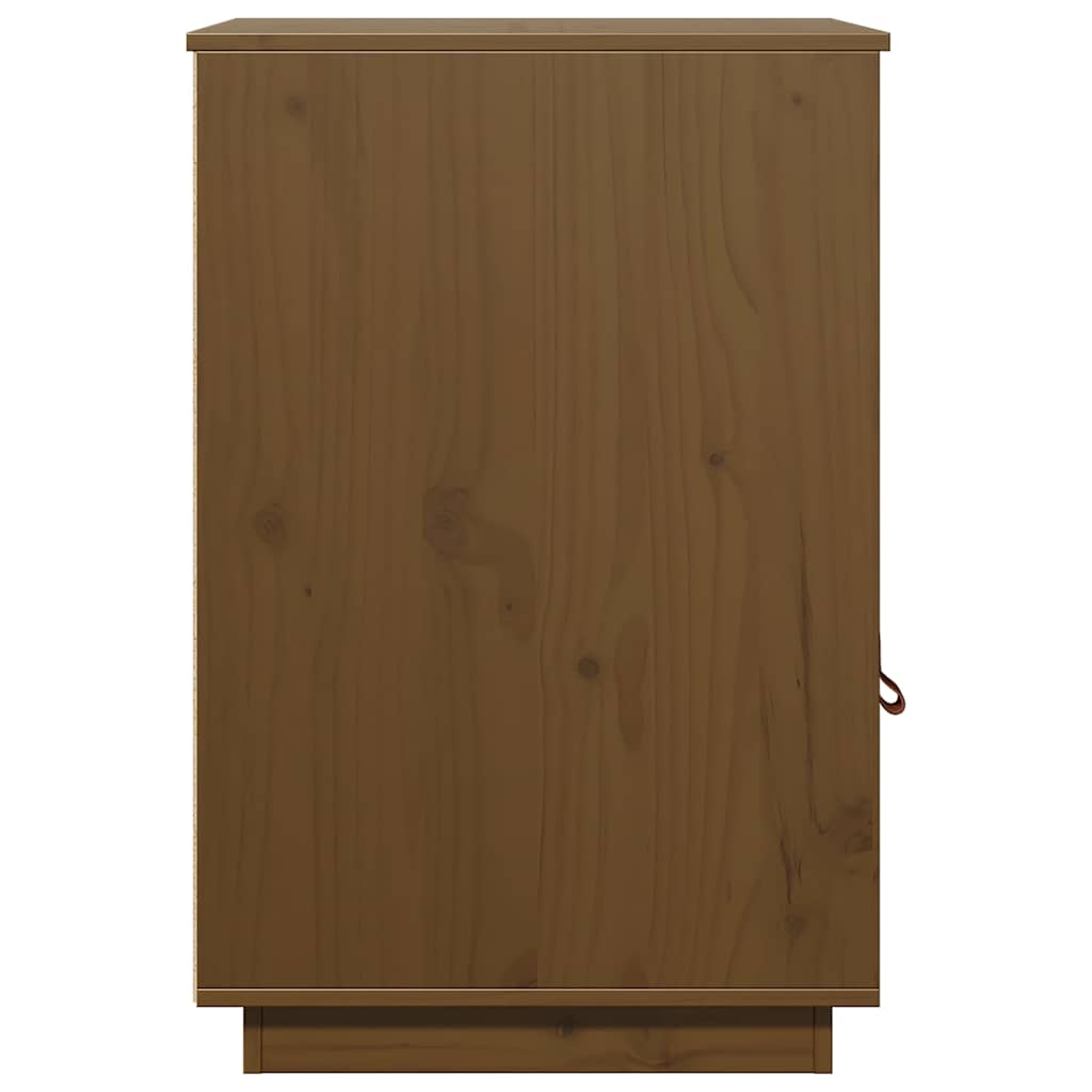 Desk Cabinet Honey Brown 40x50x75 cm Solid Wood Pine