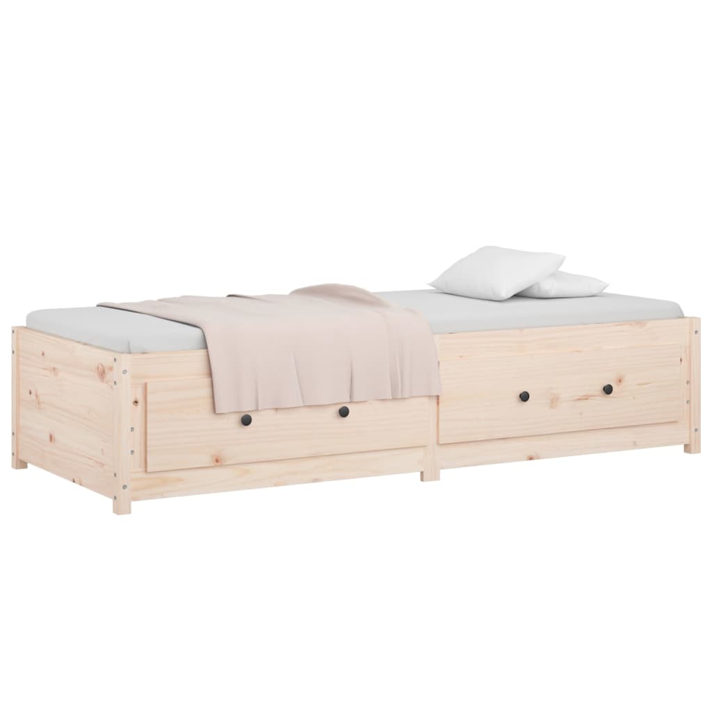 Day Bed without Mattress 80x200 cm Solid Wood Pine