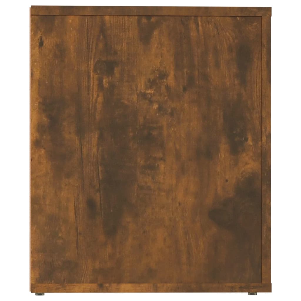 Bedside Cabinet Smoked Oak 50x39x47 cm