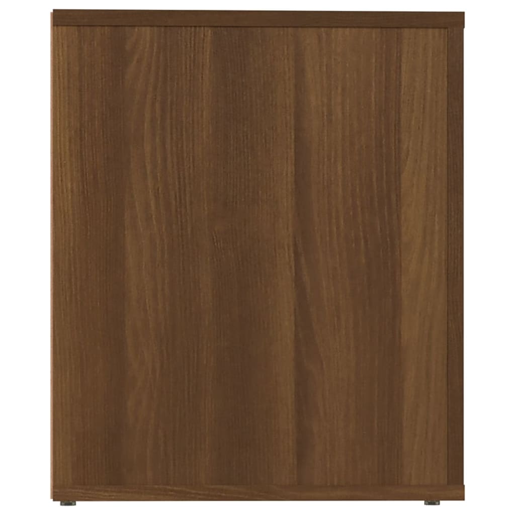 Bedside Cabinet Brown Oak 50x39x47 cm