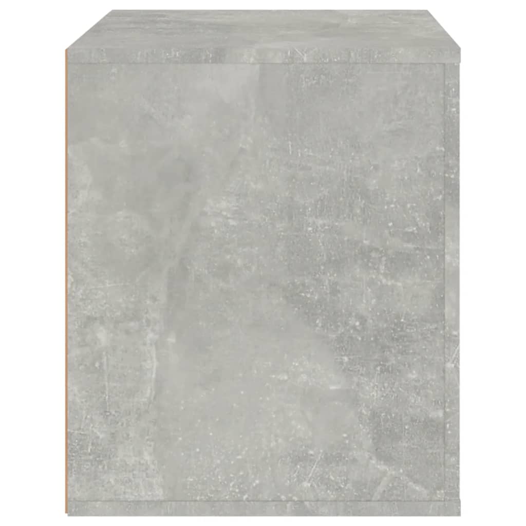 Bedside Cabinet Concrete Grey 50x39x47 cm