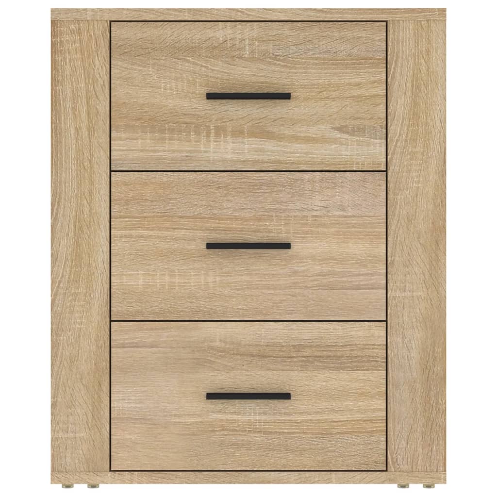 Bedside Cabinet Sonoma Oak 50x36x60 cm Engineered Wood