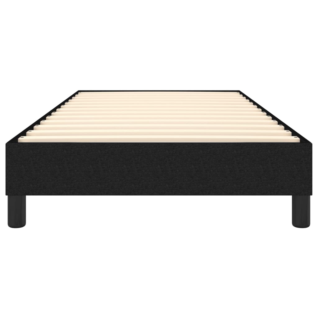 Box Spring Bed Frame Black Single Fabric (UK/IE/FI/NO only)