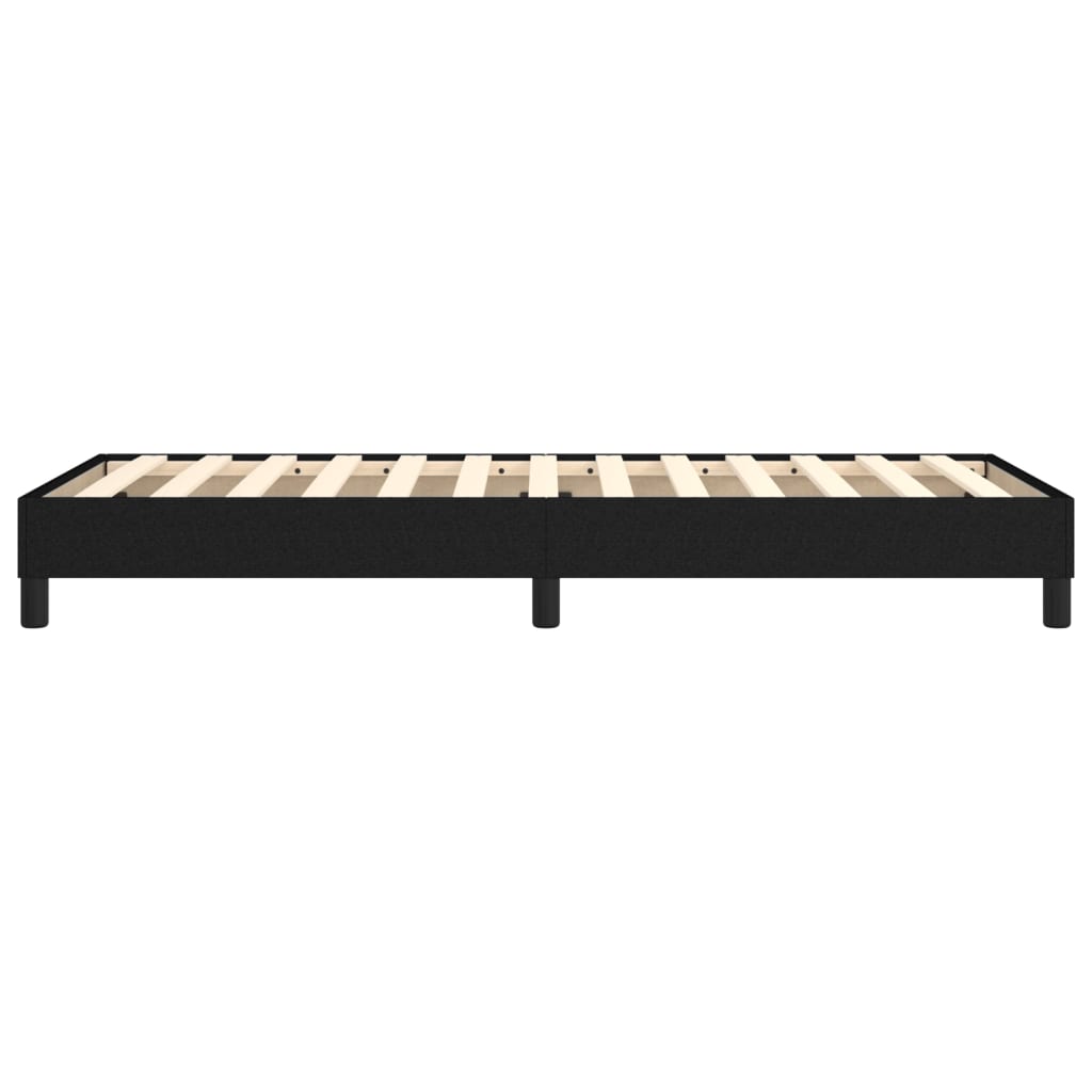 Box Spring Bed Frame Black Single Fabric (UK/IE/FI/NO only)
