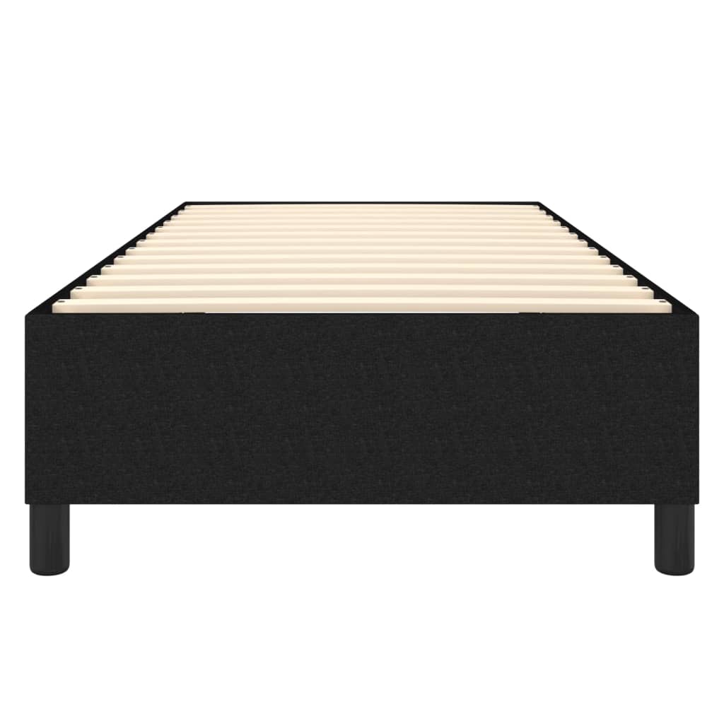 Box Spring Bed Frame Black Single Fabric (UK/IE/FI/NO only)