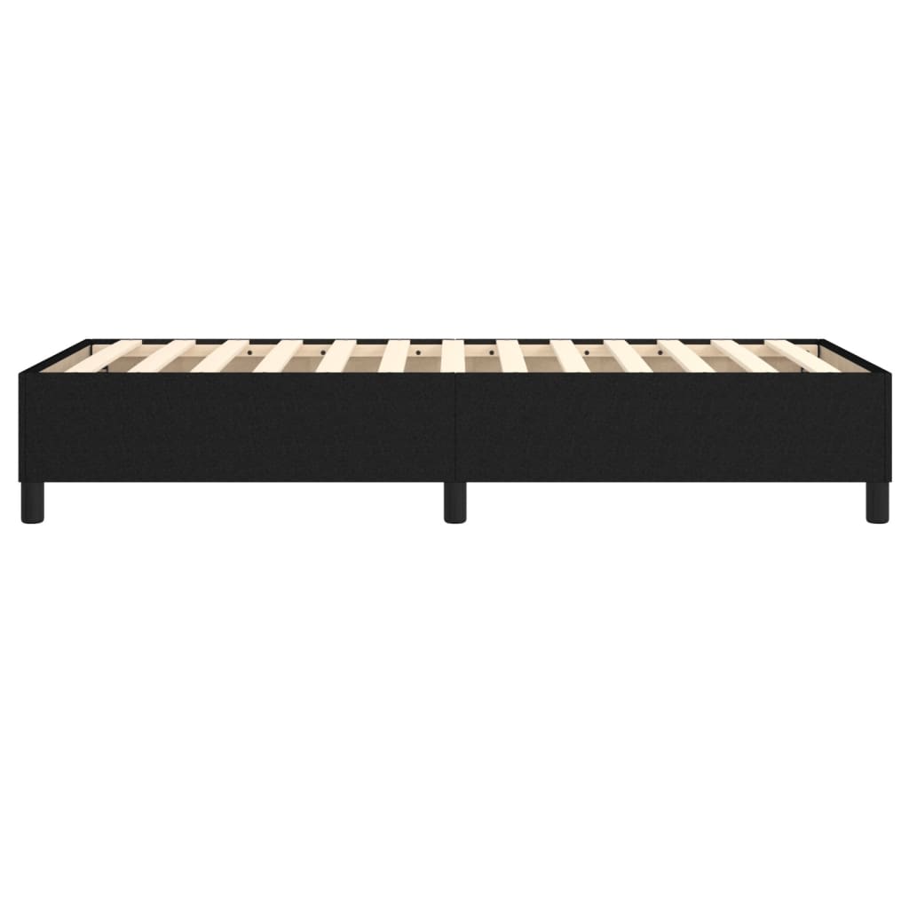 Box Spring Bed Frame Black Single Fabric (UK/IE/FI/NO only)