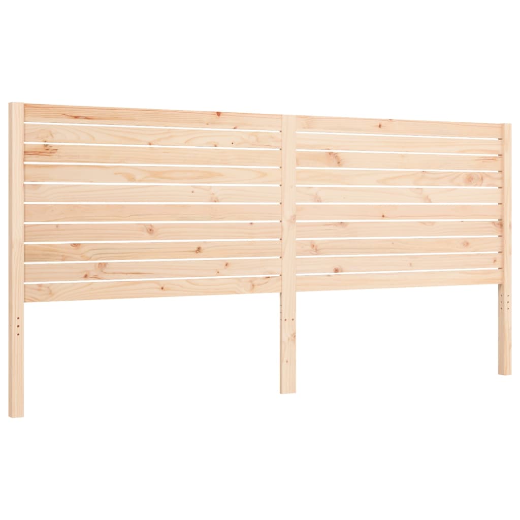 Bed Frame without Mattress 200x200 cm Solid Wood