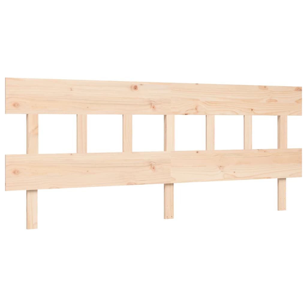 Bed Frame without Mattress 200x200 cm Solid Wood