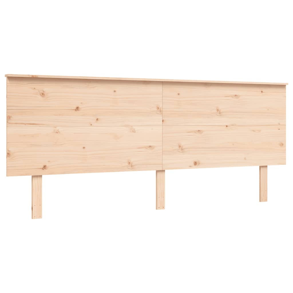 Bed Frame without Mattress 200x200 cm Solid Wood