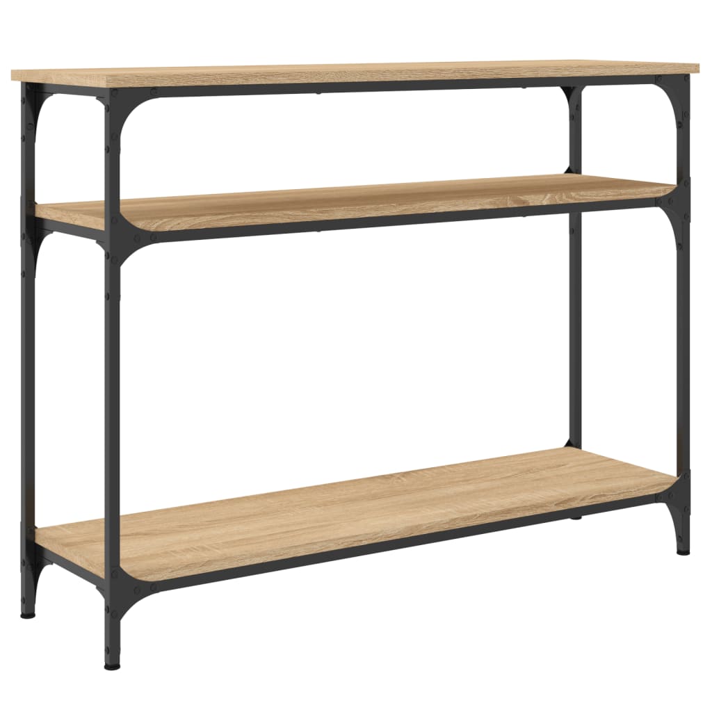 Console Table Sonoma Oak 100x29x75 cm Engineered Wood