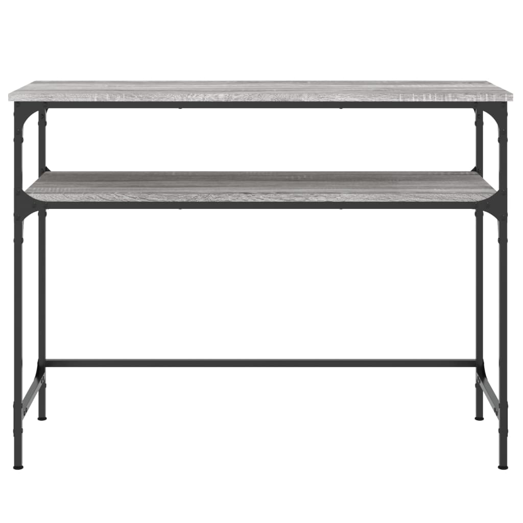 Console Table Grey Sonoma 100x35.5x75 cm Engineered Wood