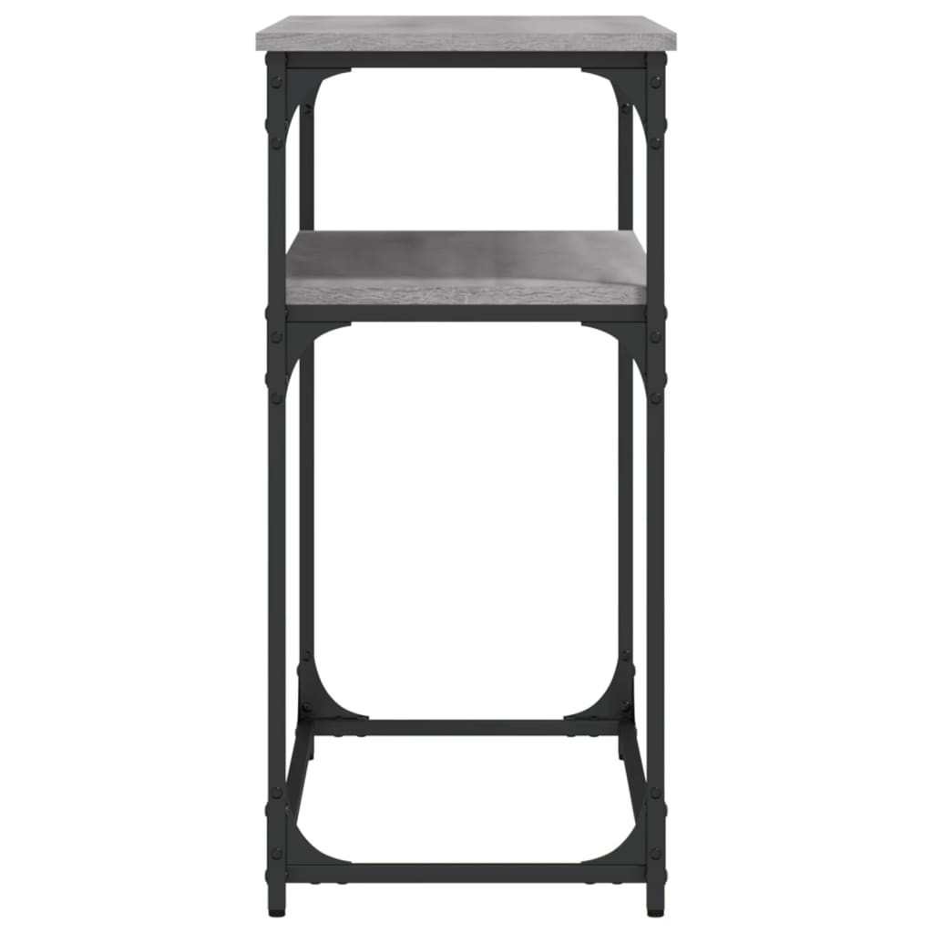 Console Table Grey Sonoma 100x35.5x75 cm Engineered Wood