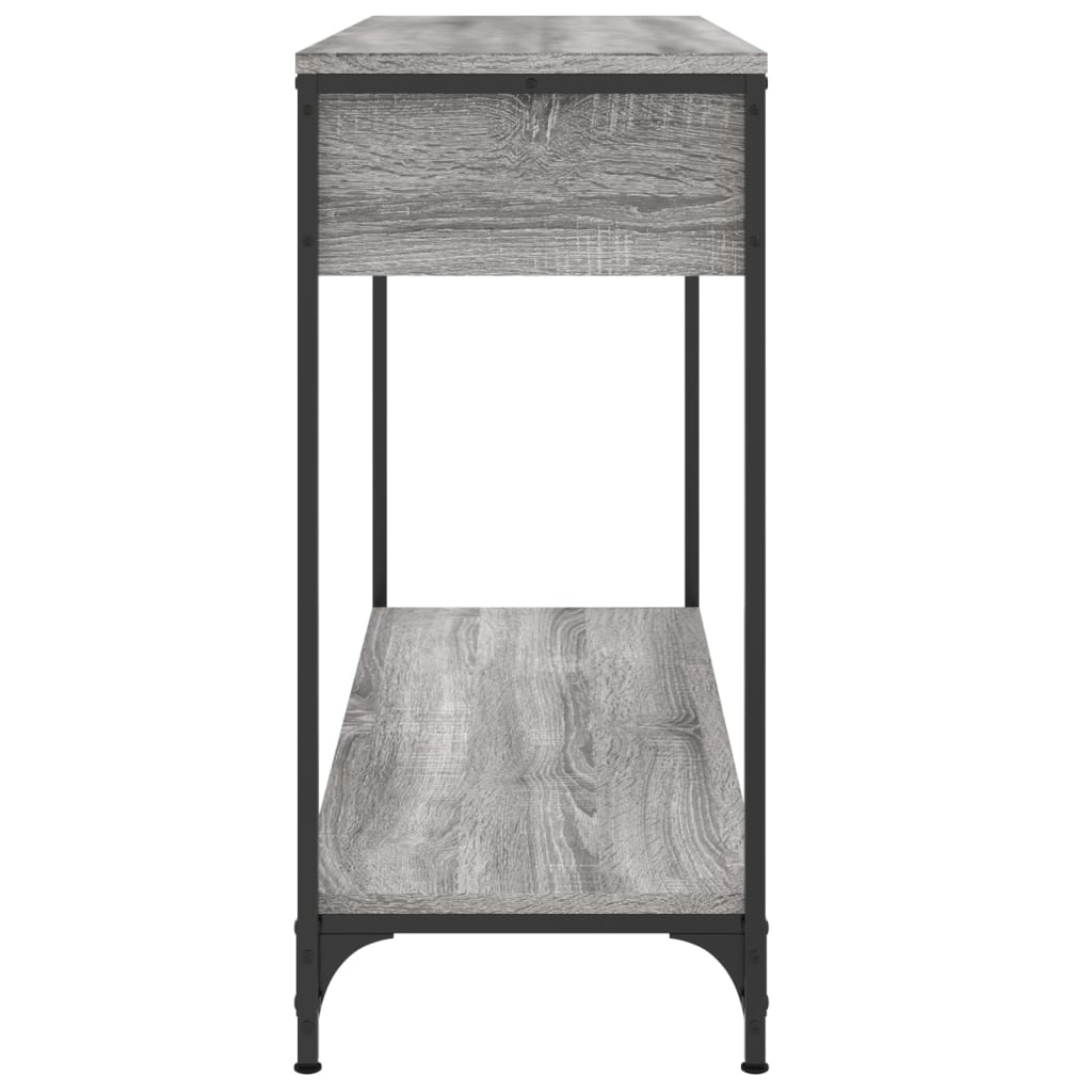 Console Table Grey Sonoma 100x34.5x75 cm Engineered Wood