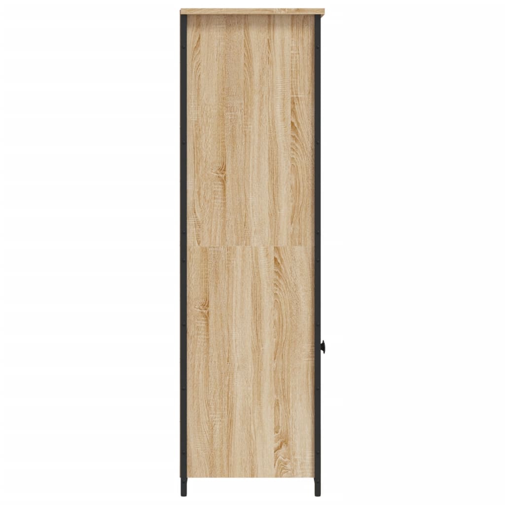 Highboard Sonoma Oak 62x36x121.5 cm Engineered Wood