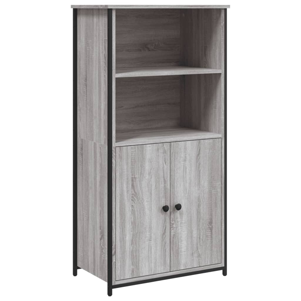 Highboard Grey Sonoma 62x36x121.5 cm Engineered Wood