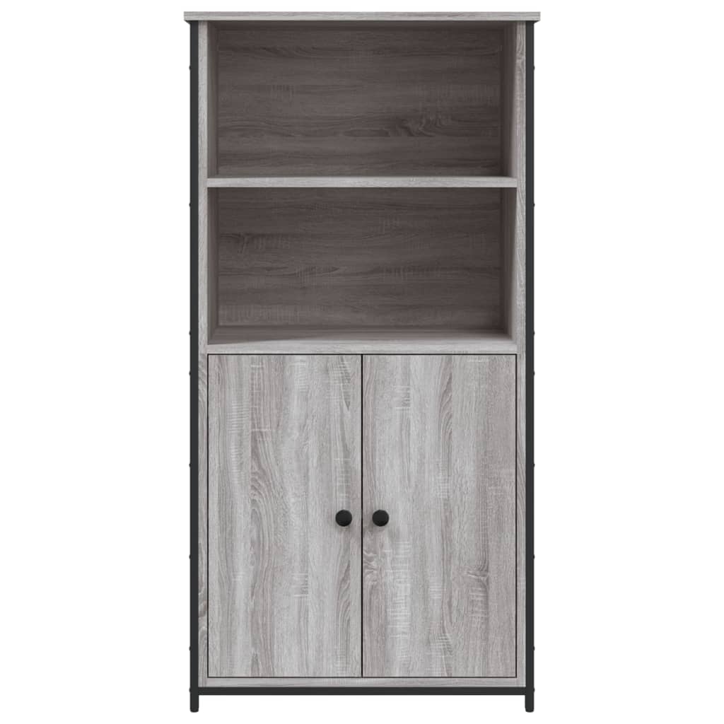 Highboard Grey Sonoma 62x36x121.5 cm Engineered Wood