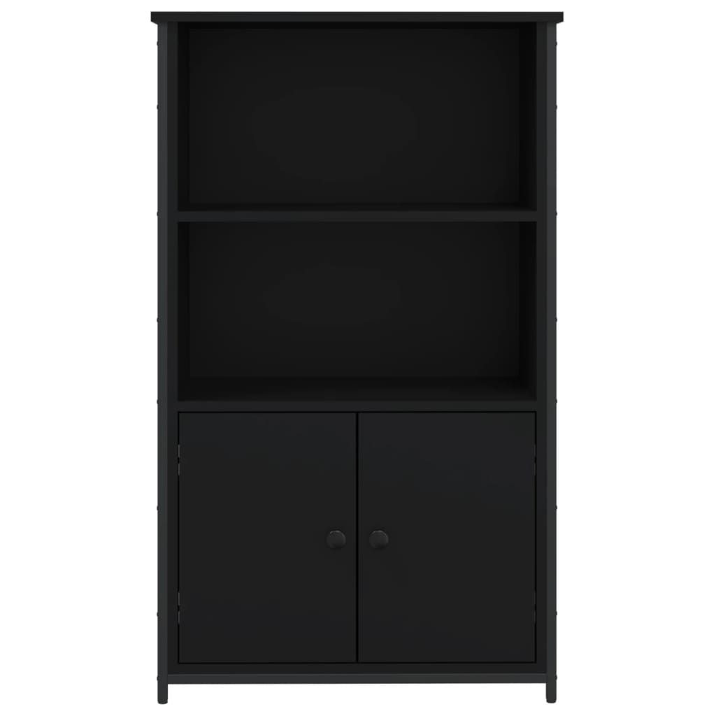 Highboard Black 62x32x103.5 cm Engineered Wood