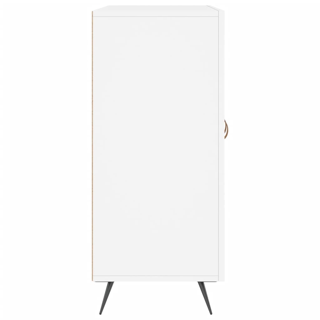 Sideboard White 90x34x80 cm Engineered Wood