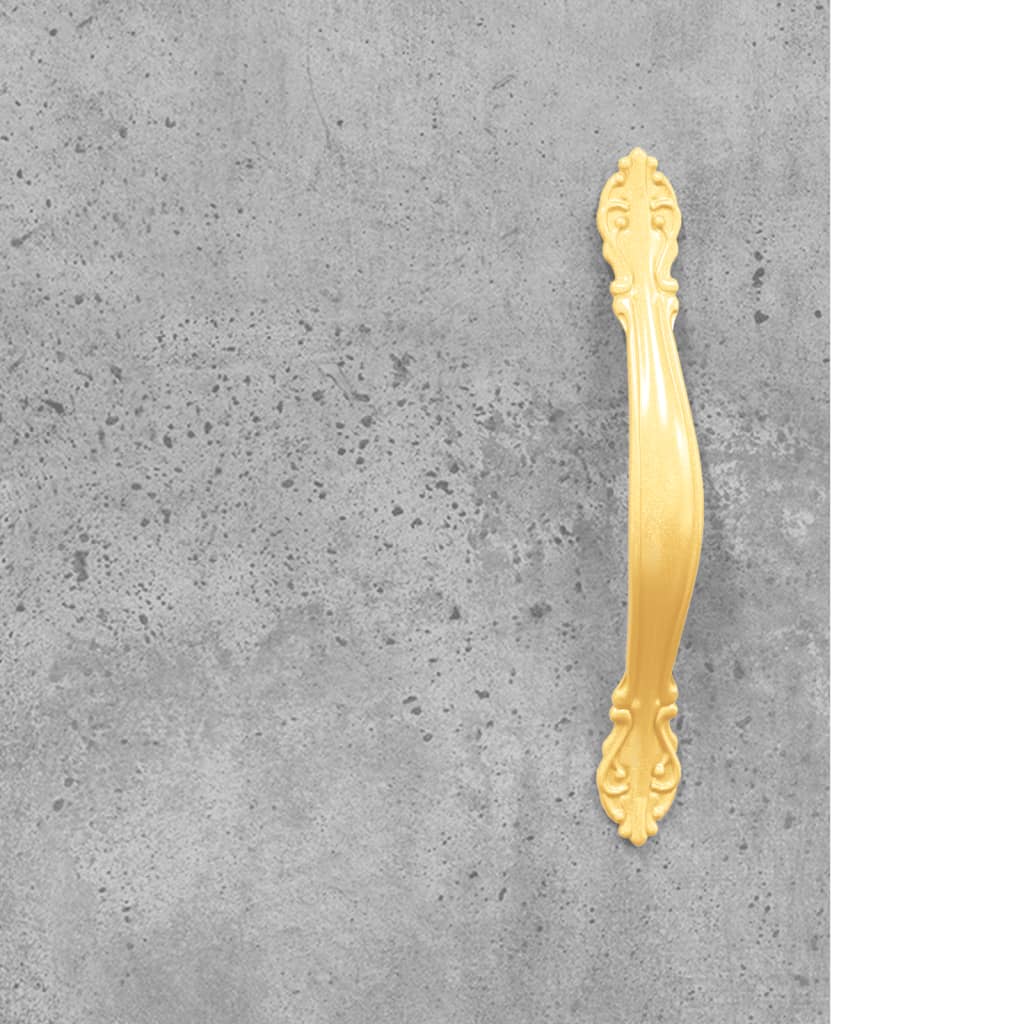 Sideboard Concrete Grey 90x34x80 cm Engineered Wood