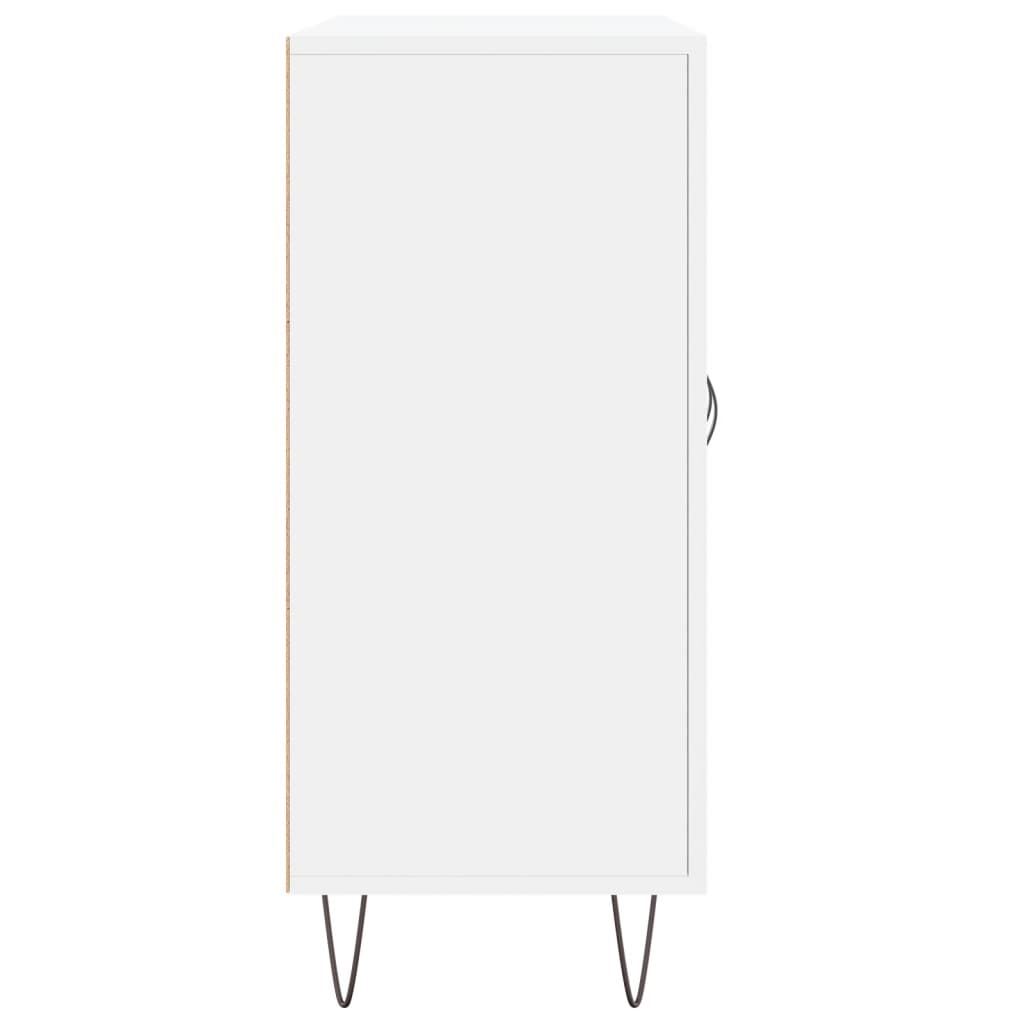 Sideboard White 90x34x80 cm Engineered Wood