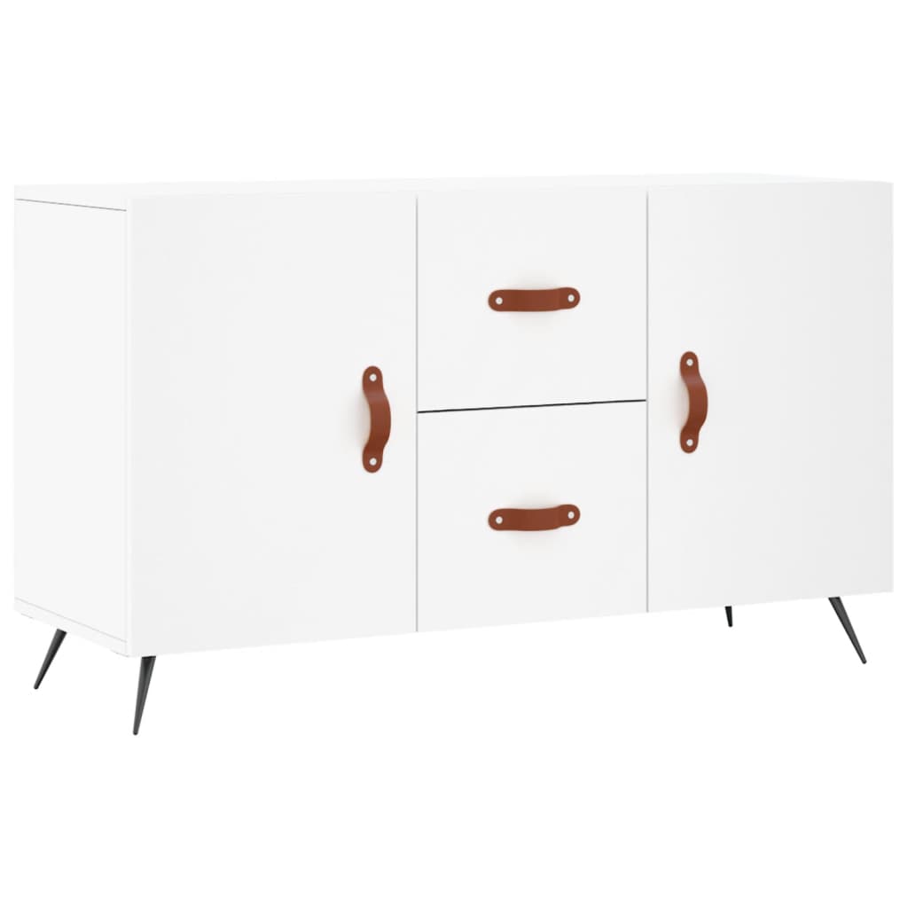 Sideboard White 100x36x60 cm Engineered Wood